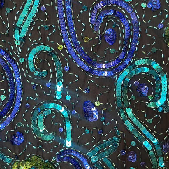 VINTAGE! Stenay Sequins Top - Picture 5 of 9